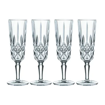 Noblesse kieliszki do szampana 155 ml, 4‑pak - Przezroczysty - Nachtmann