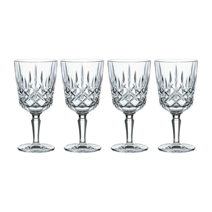 Noblesse kieliszki do wina 355 ml, zestaw 4 sztuk - Przezroczysty - Nachtmann