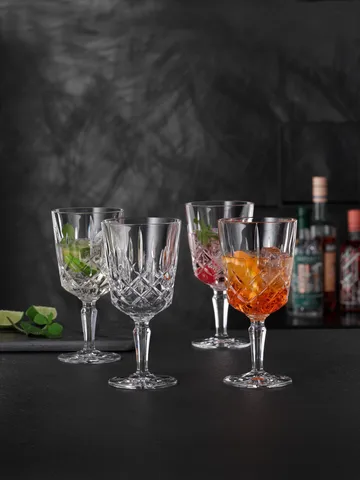 Noblesse kieliszki do wina 355 ml, zestaw 4 sztuk - Przezroczysty - Nachtmann