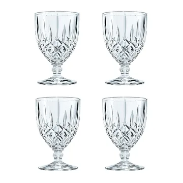 Noblesse kieliszki na nóżce 230 ml, 4‑pak - Przezroczysty - Nachtmann