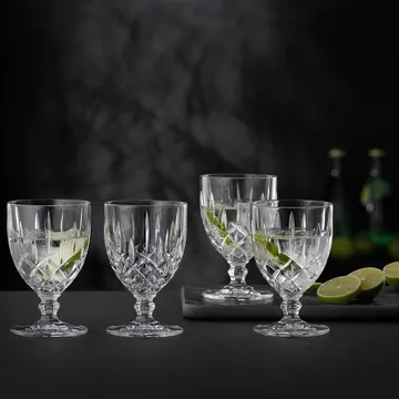 Noblesse kieliszki na nóżce 230 ml, 4‑pak - Przezroczysty - Nachtmann
