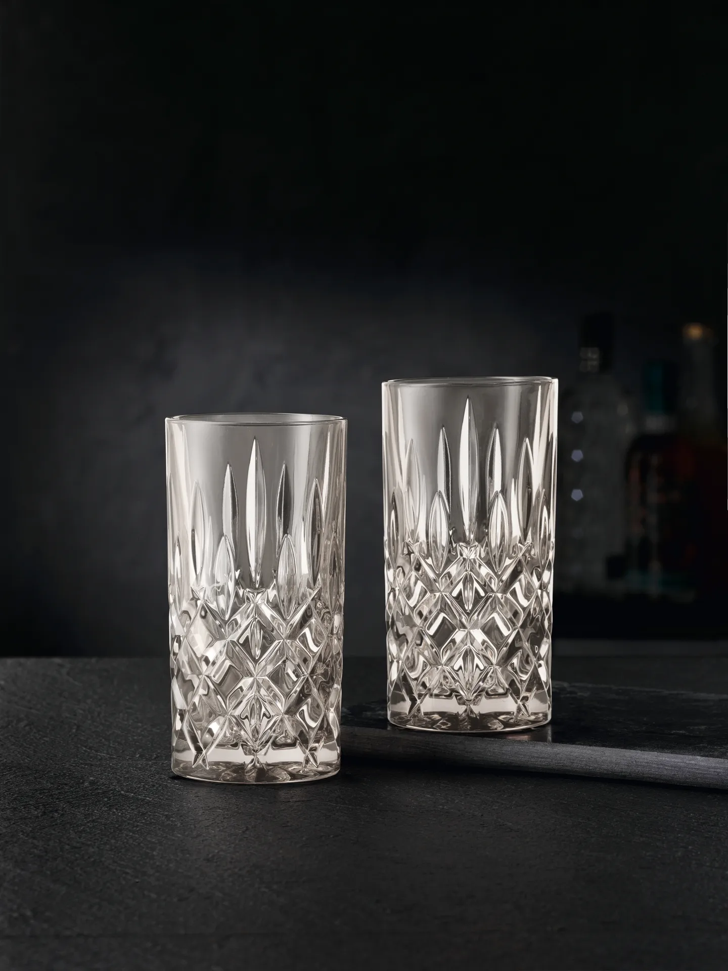 Noblesse szklanki do longdrinków 395 ml, 2‑pak, Taupe Nachtmann
