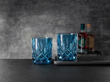 Noblesse szklanki do whiskey 295 ml, 2‑pak - Vintage blue  - Nachtmann