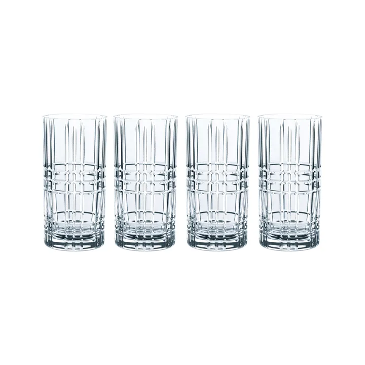 Szklanka do long drinków Square 4-pak - 440 ml - Nachtmann