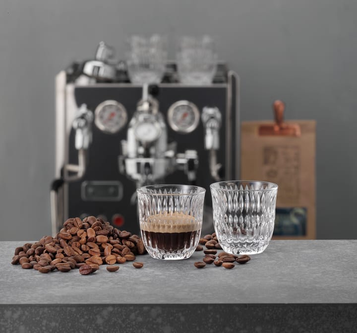 Szklanka Ethno Barista Espresso 9 ml, 2-pak - Clear - Nachtmann