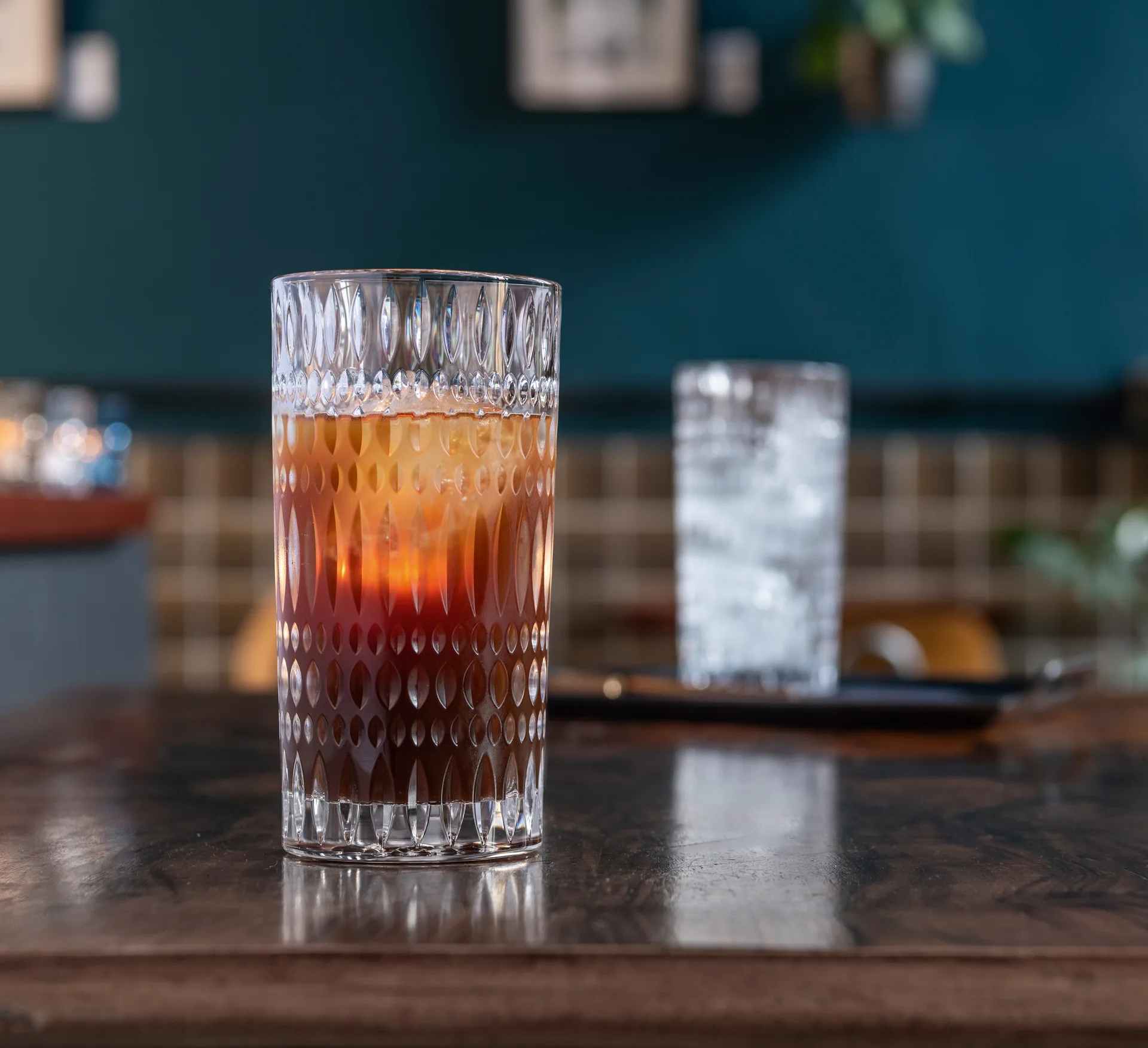 Szklanka Ethno Barista Latte 434 ml, 2-pak, Clear Nachtmann