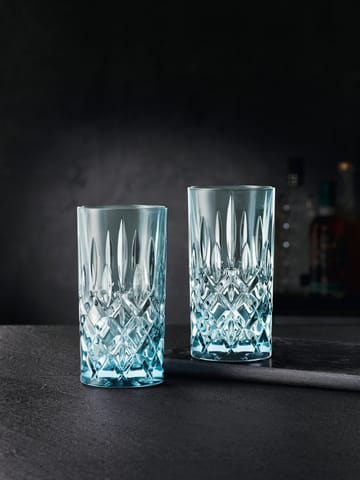 Szklanka Noblesse Longdrink 39,5 cl, 2 szt. - Aqua - Nachtmann