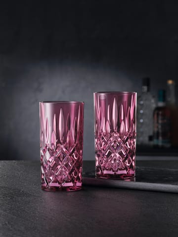 Szklanka Noblesse Longdrink 39,5 cl, 2 szt. - Berry - Nachtmann