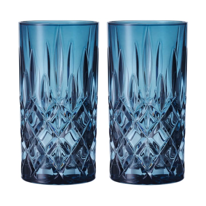 Szklanka Noblesse Longdrink 39,5 cl, 2 szt. - Vintage blue - Nachtmann