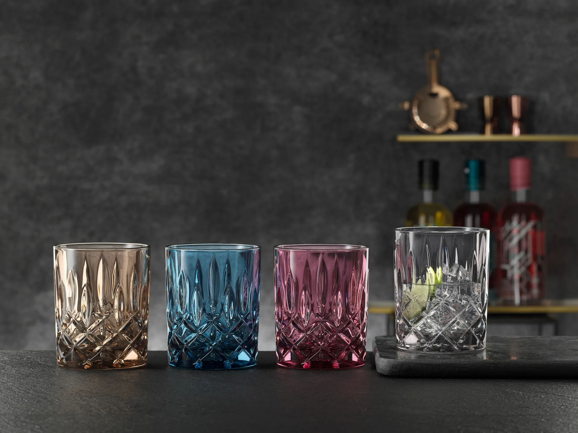 Szklanki wysokie Noblesse 29,5 cl 2-pak, Smoke Nachtmann