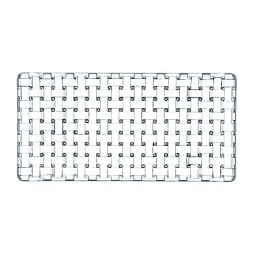 Talerz Bossa Nova 14x28 cm - Przezroczysty - Nachtmann