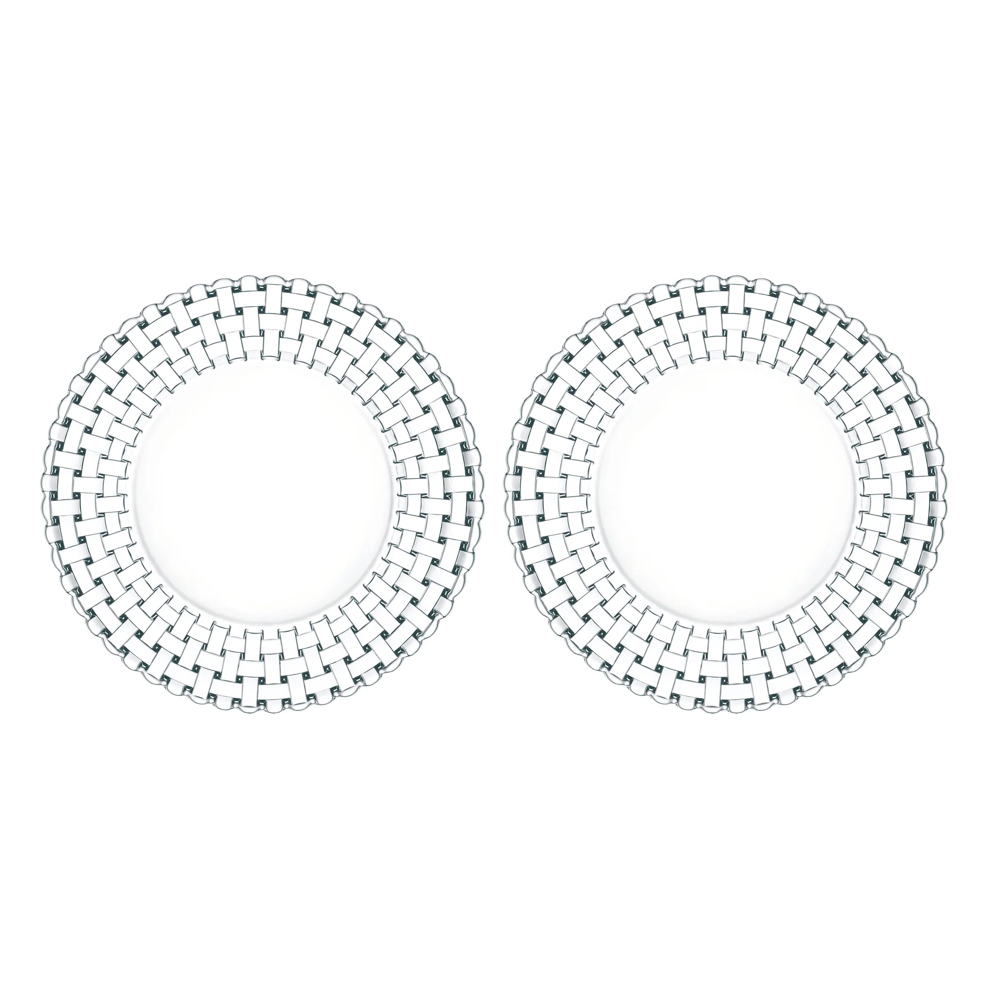 Talerz Bossa Nova 27 cm 2-pack, Przezroczysty Nachtmann