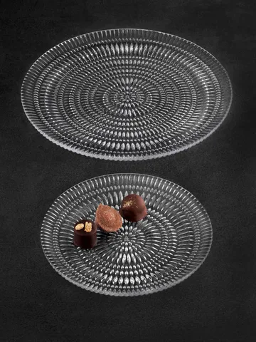 Talerz Ethno - 2 szt., kryształowe, Ø23 cm - Nachtmann