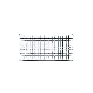 Talerz Square 14 x 28 cm - przezroczysty - Nachtmann
