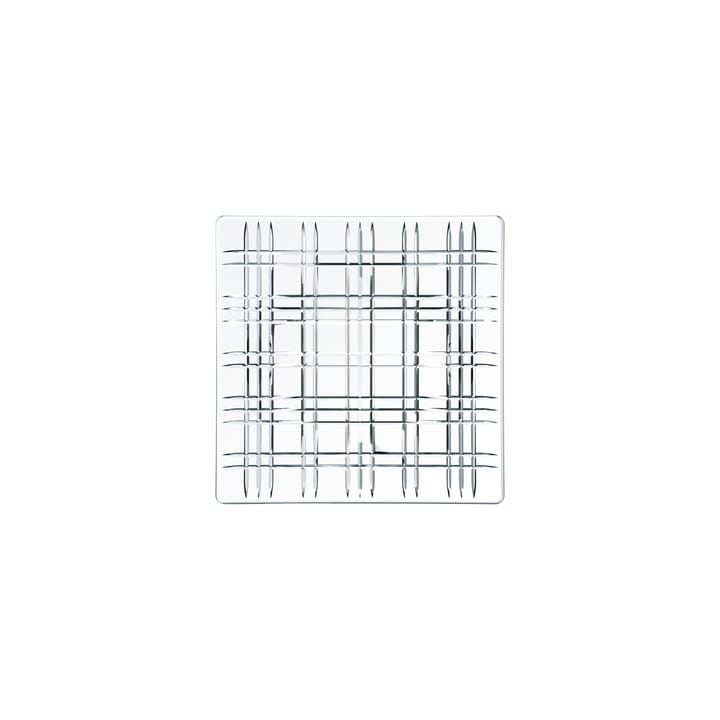 Talerz Square 21 x 21 cm - przezroczysty - Nachtmann