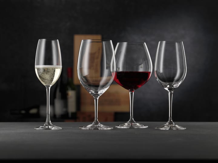 Vivino burgundy czerwony kieliszek do wina 70 cl 4-pack, Przezroczysty Nachtmann