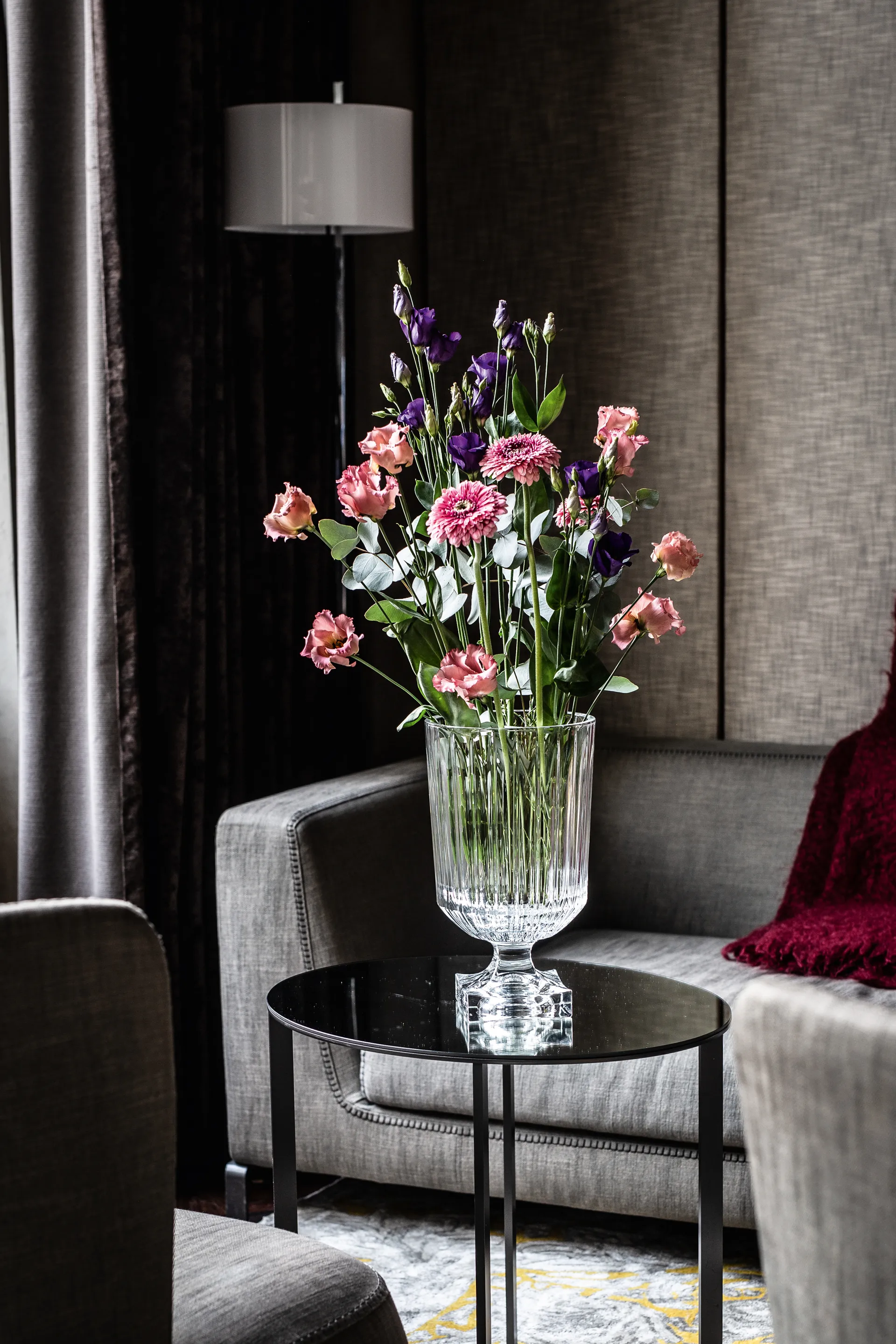 Wazon Minerva 32 cm, Przezroczysty Nachtmann