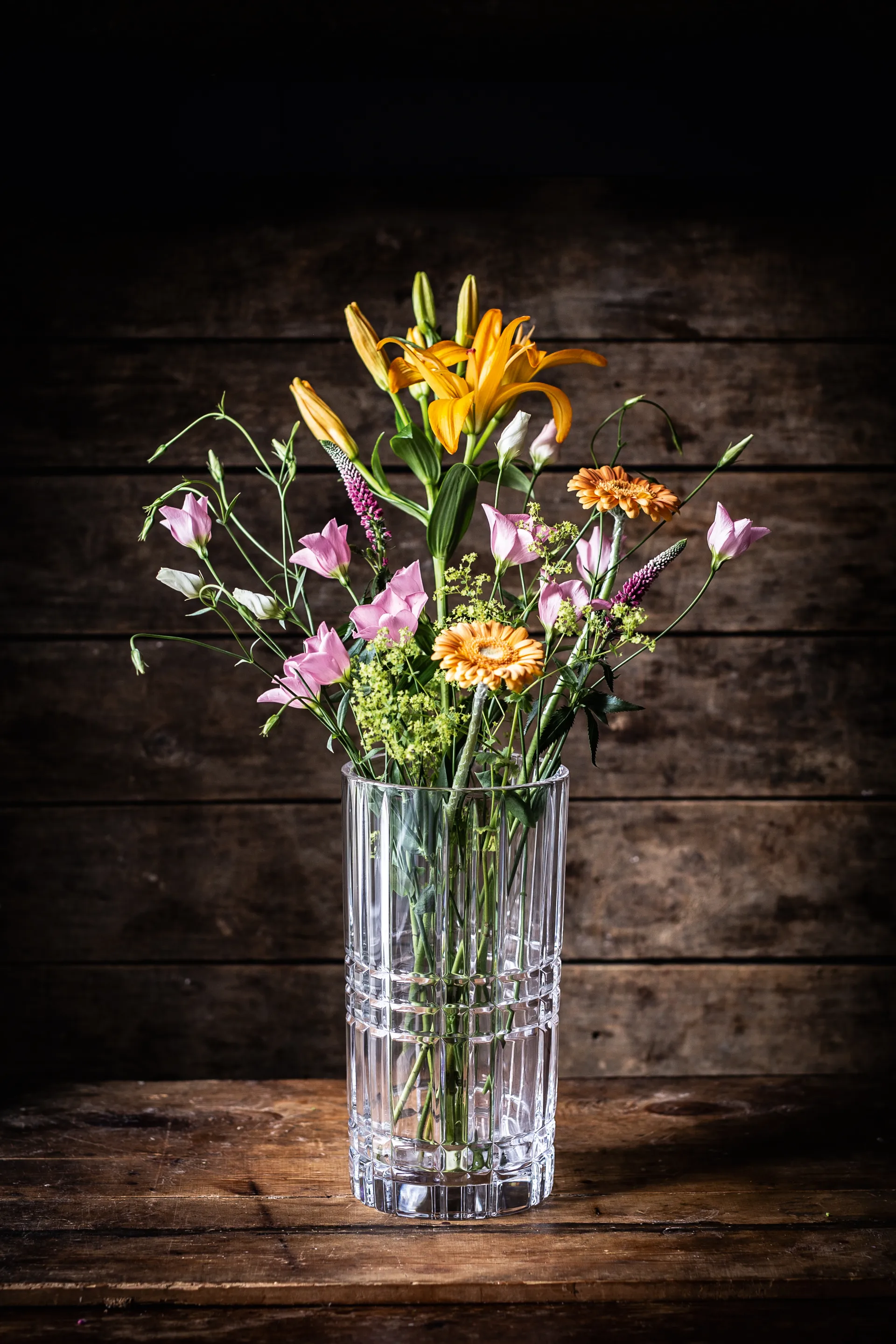 Wazon Square , Kryształowe, 28 cm Nachtmann