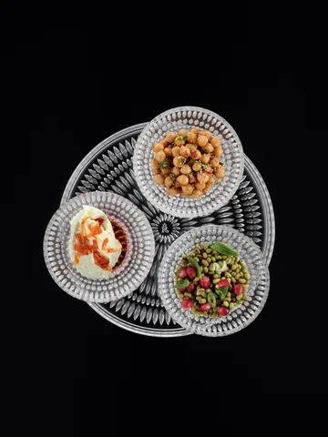 Zestaw do serwowania Ethno - Kryształowe, 4 części - Nachtmann