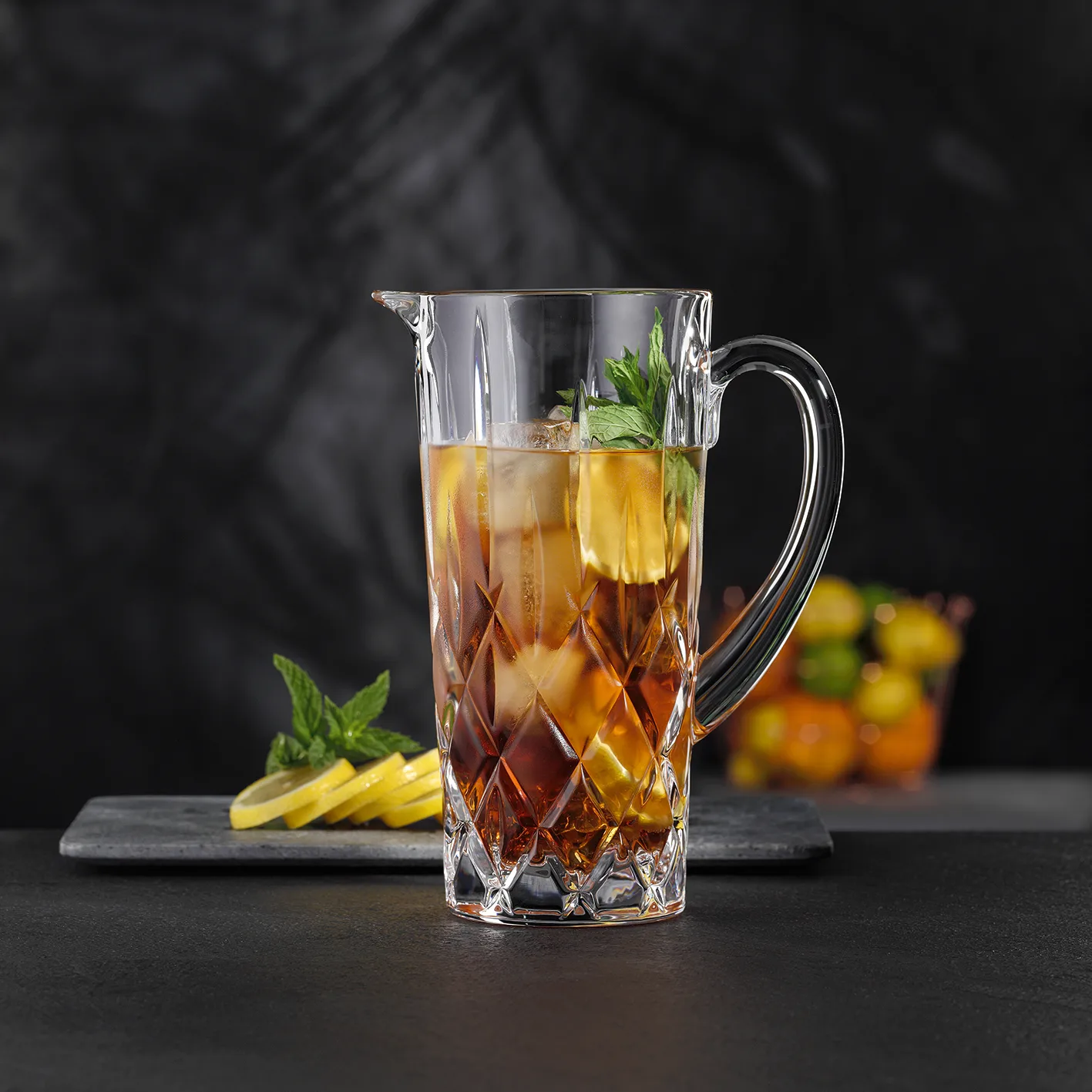 Zestaw Noblesse dzbanek i 4 szklanki, Przezroczysty Nachtmann