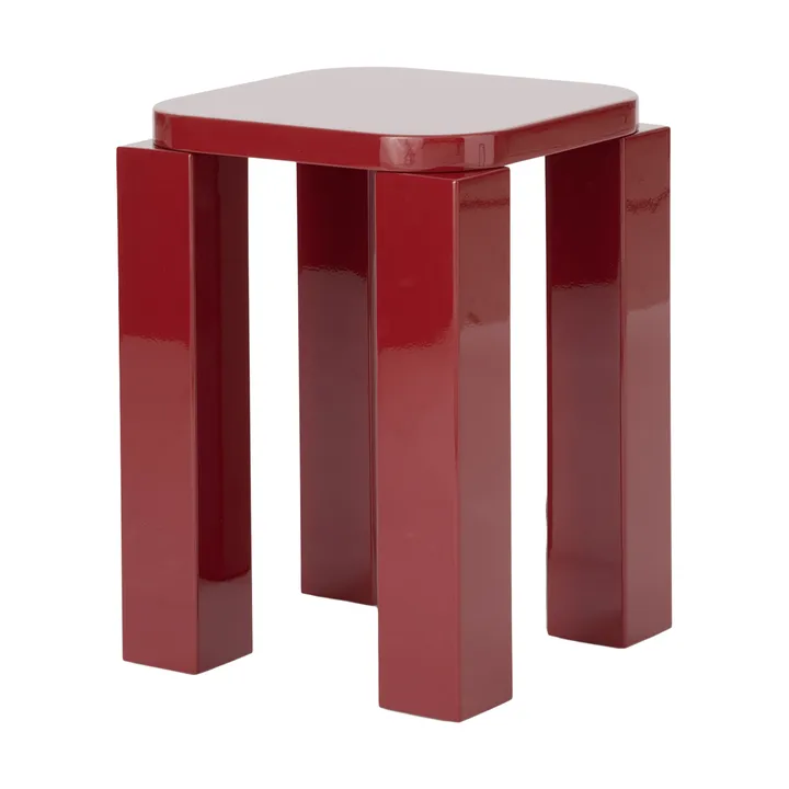 Atlas stołek - Burgundy - New Works