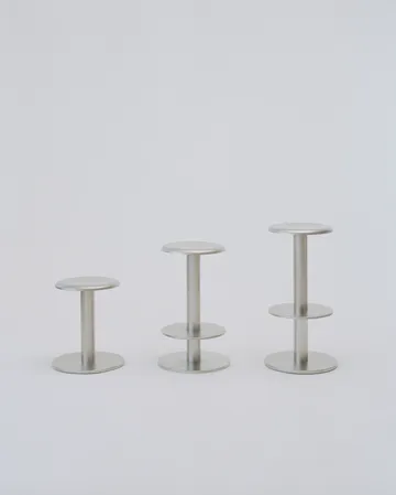 Coupe stołek - Stal nierdzewna, Ø40x46 cm - New Works