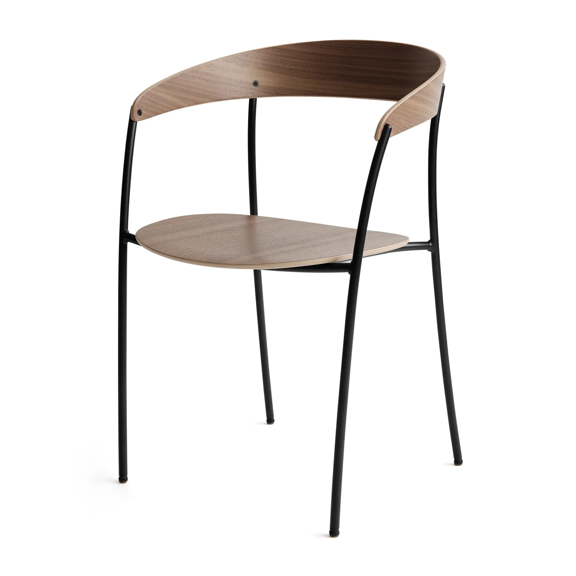 Fotel Missing, Orzech włoski New Works