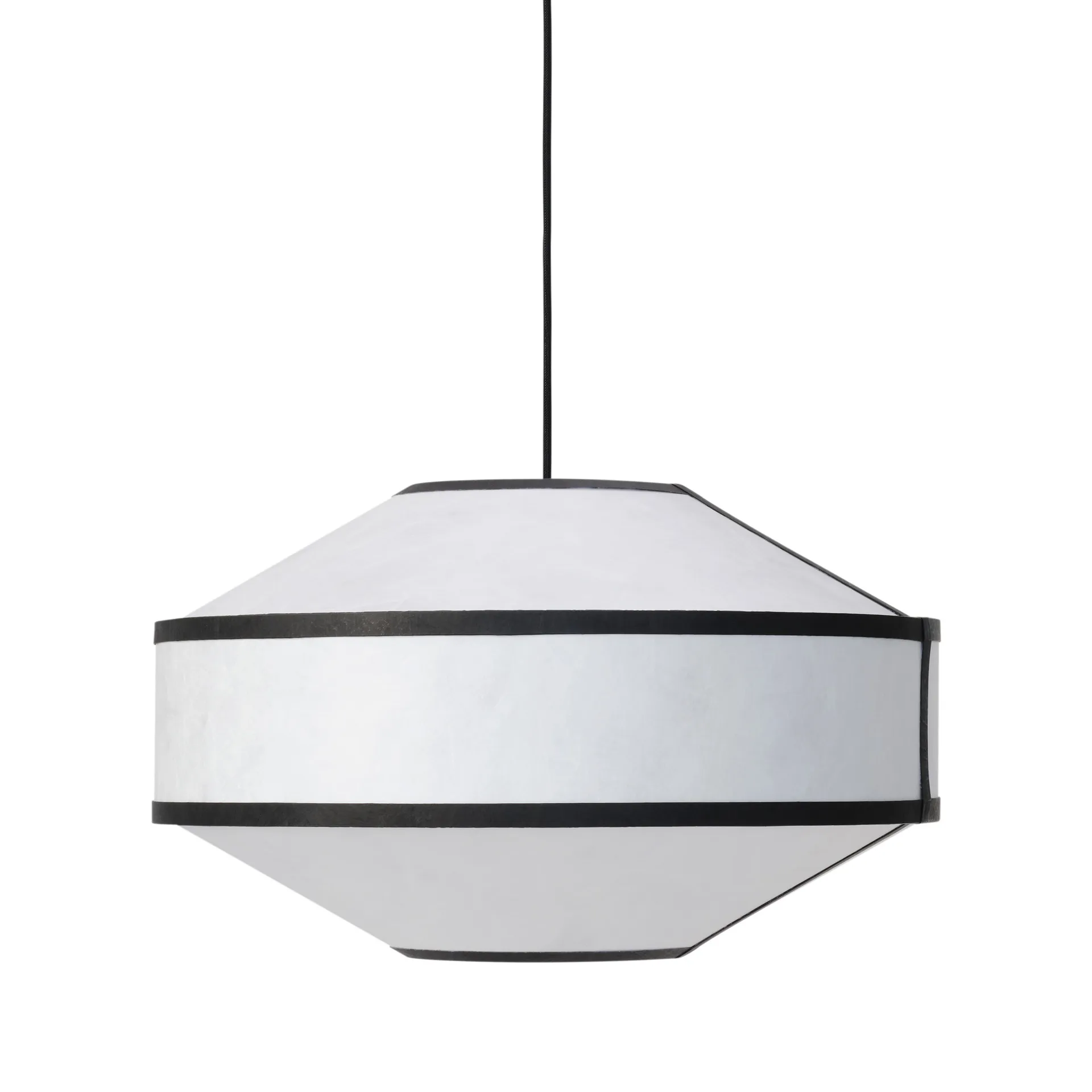Kite lampa wisząca Ø55 cm, White-black New Works