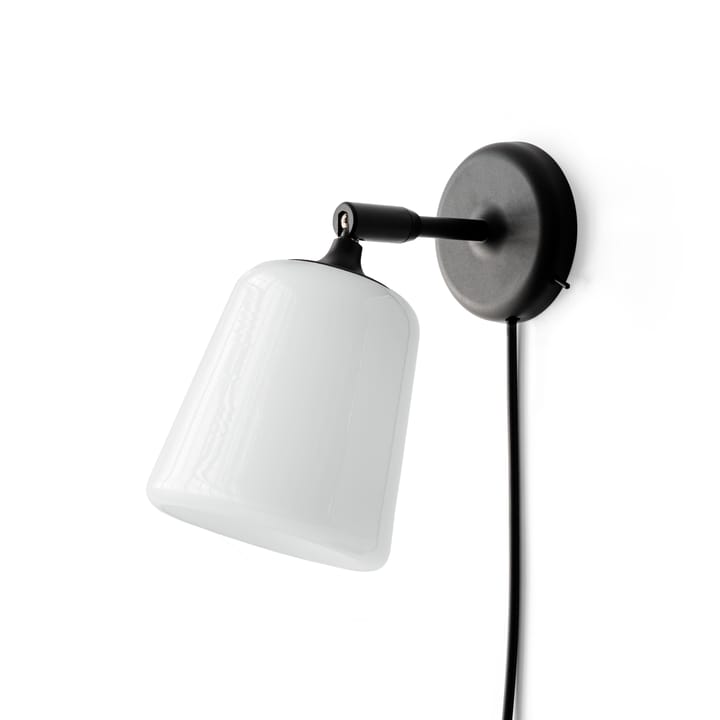 Lampa ścienna Material  - Białe szkło opalowe - New Works