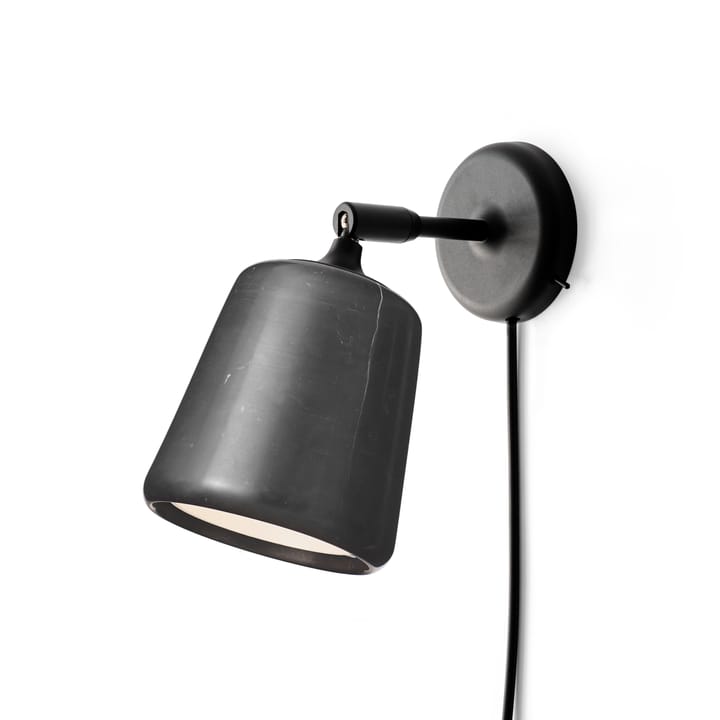 Lampa ścienna Material  - Black marble - New Works