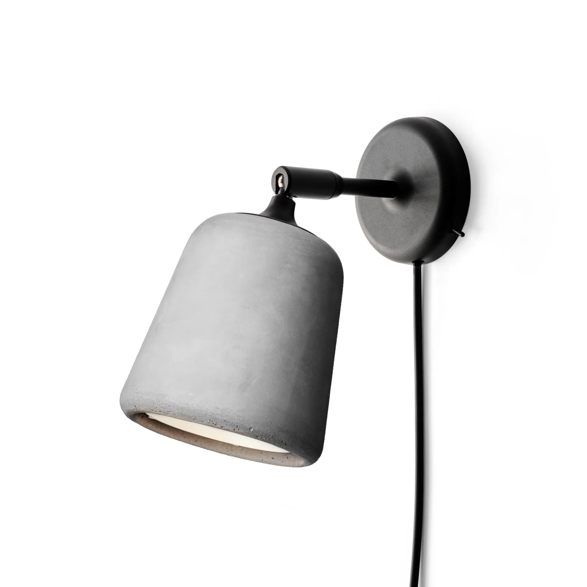 Lampa ścienna Material , Light grey concrete New Works