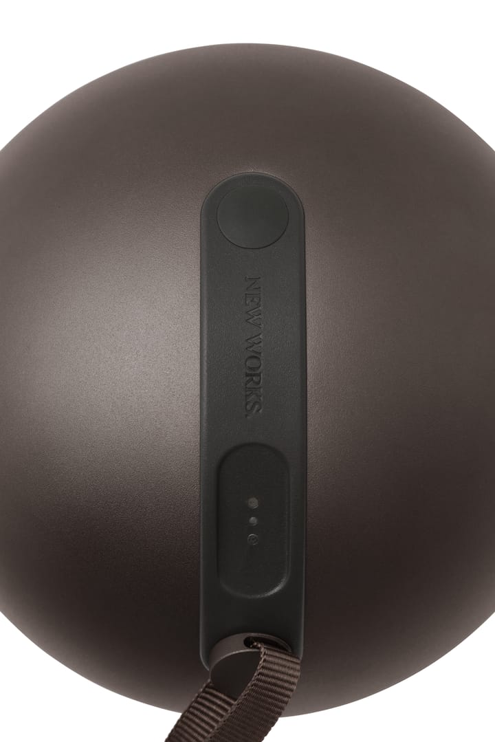Lampa Sphere portable, Dark bronze New Works