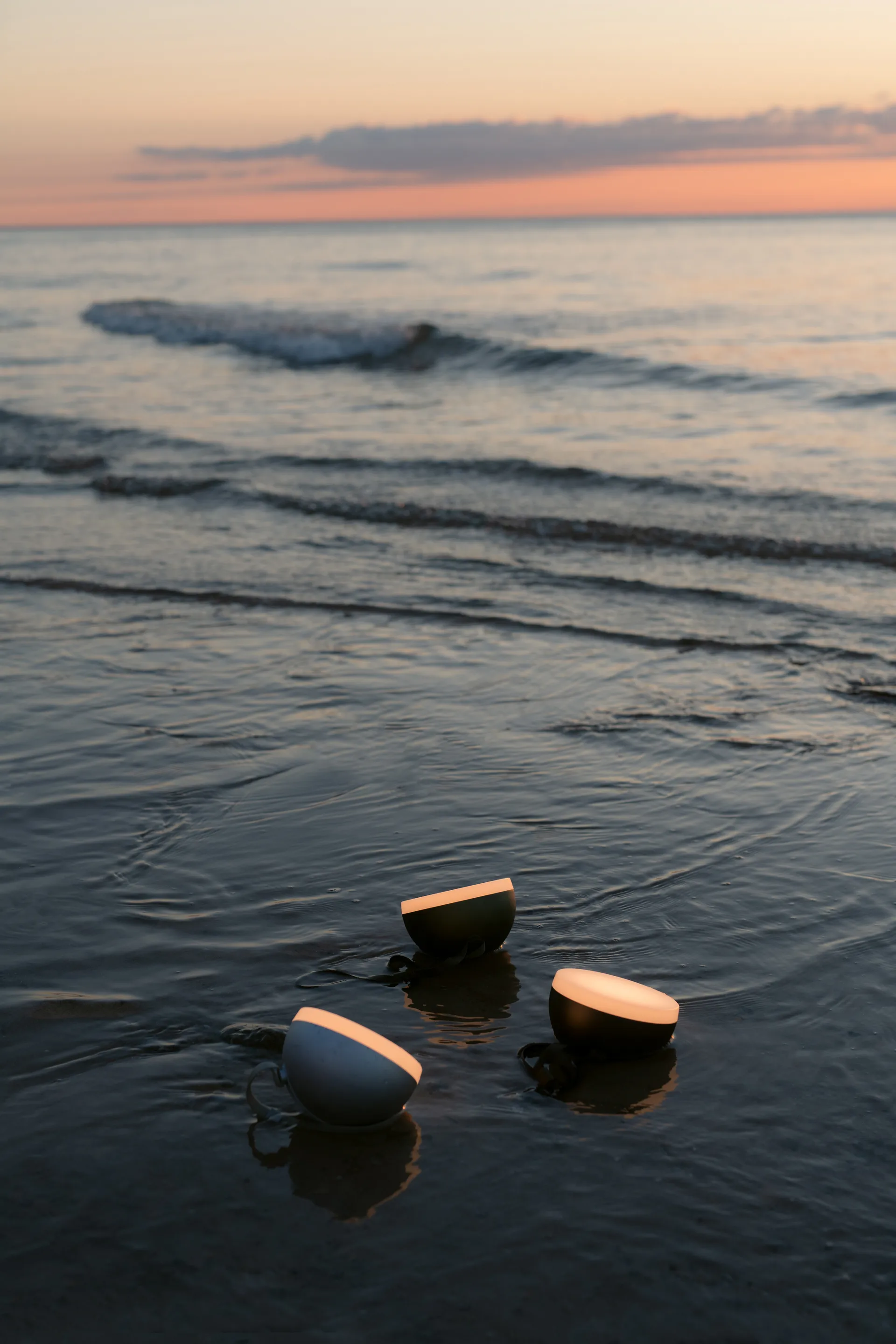 Lampa Sphere portable, Dark bronze New Works