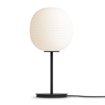 Lampa stołowa Lantern mała - Frosted white opal glass - New Works