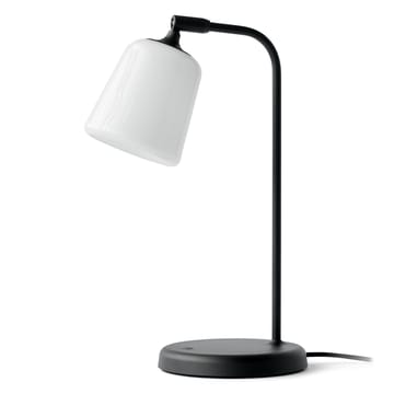 Lampa stołowa Material - Białe szkło opalowe - New Works