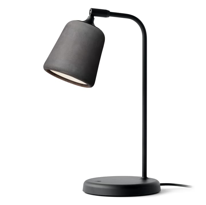 Lampa stołowa Material - Dark grey concrete - New Works