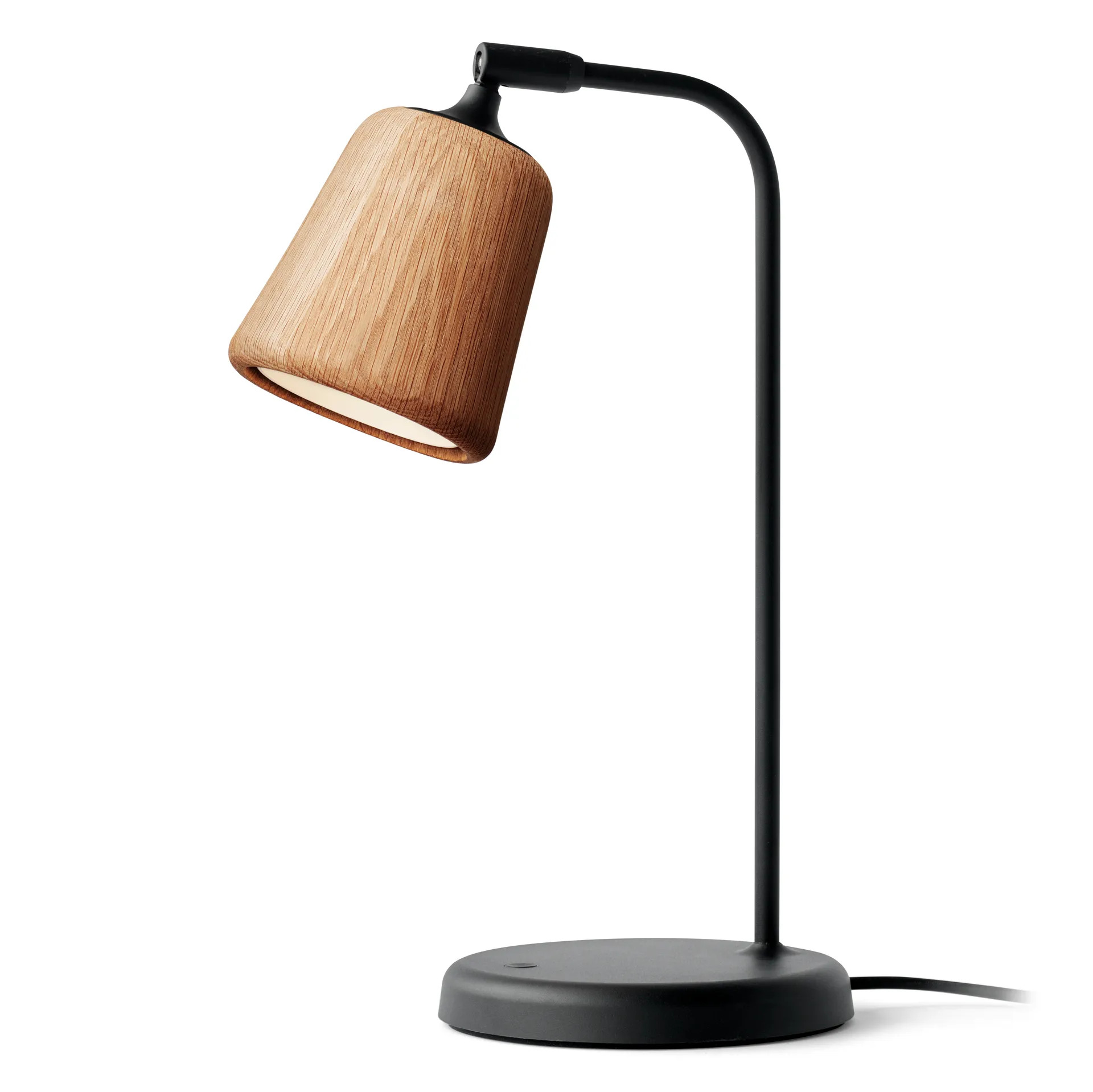 Lampa stołowa Material, Natural oak New Works