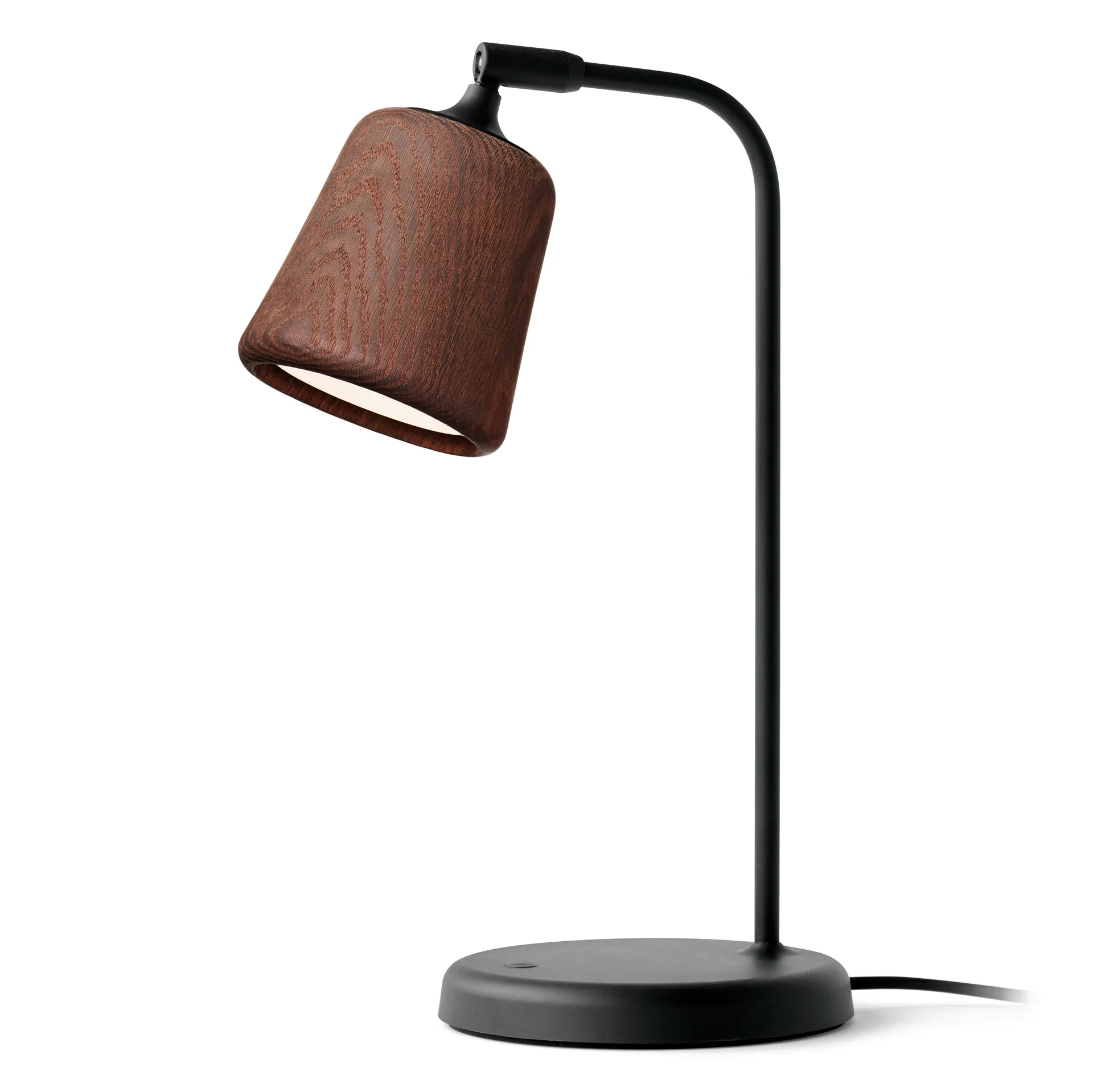 Lampa stołowa Material, Smoked oak New Works