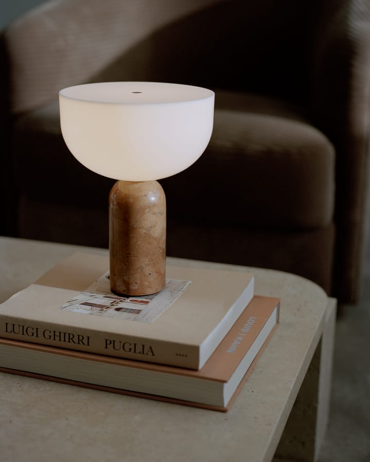 Lampa stołowa przenośna Kizu, Breccia Pernice New Works