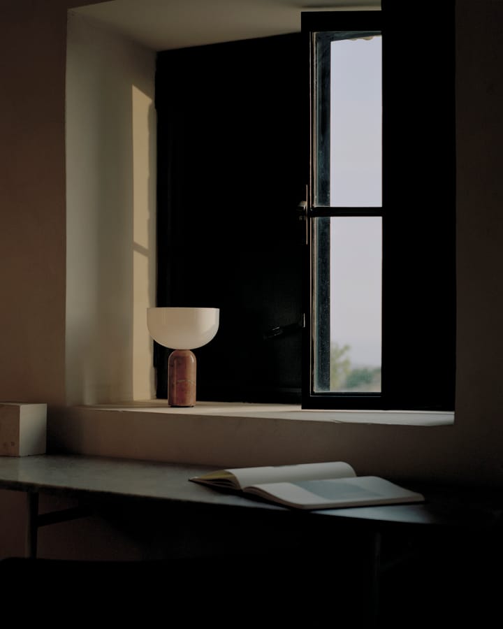 Lampa stołowa przenośna Kizu, Breccia Pernice New Works