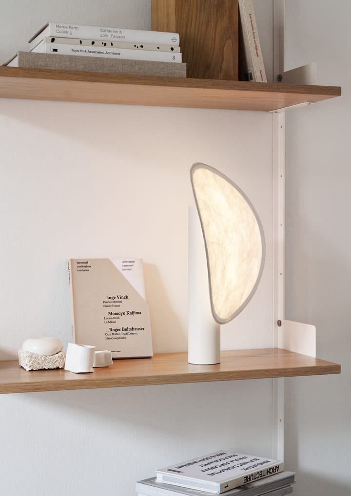 Lampa stołowa Tense portable 43 cm, Biały New Works