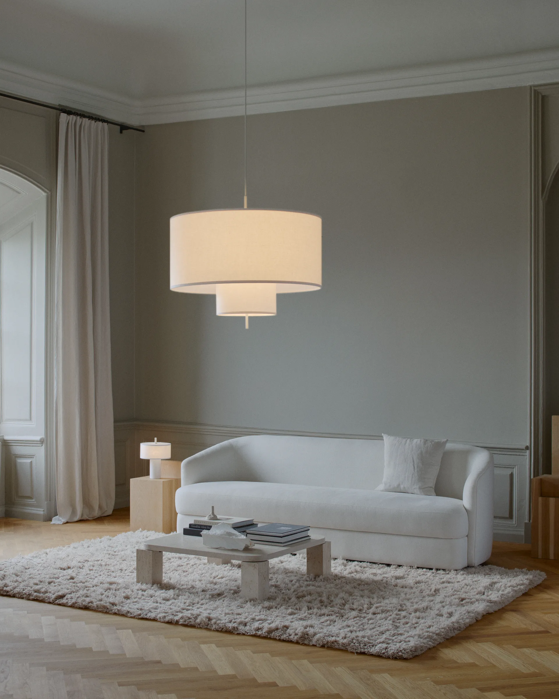 Lampa wisząca Margin Ø90 cm, White New Works