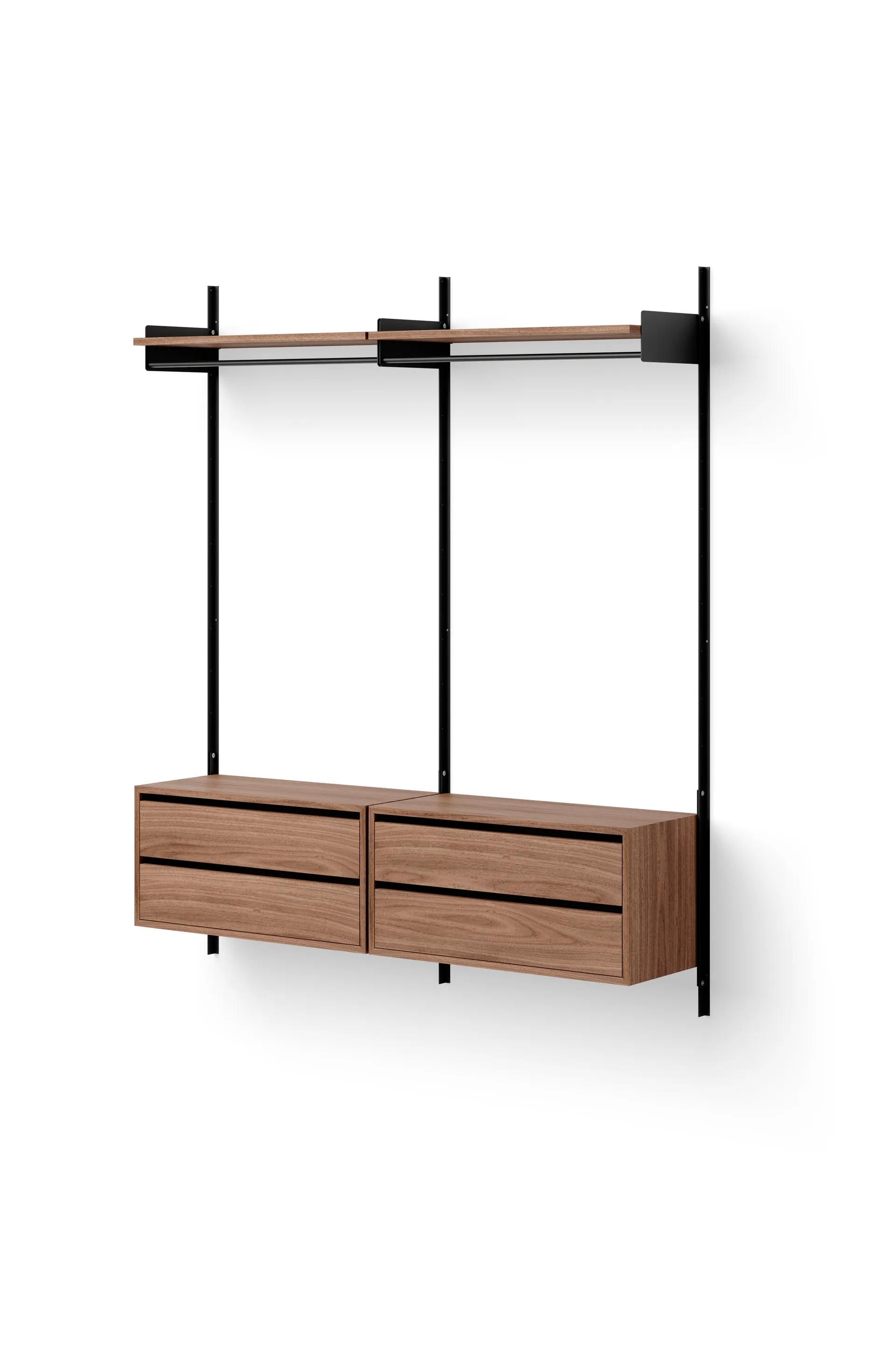 New Works sekcja pudełkowa 79x35 cm, Orzech włoski New Works