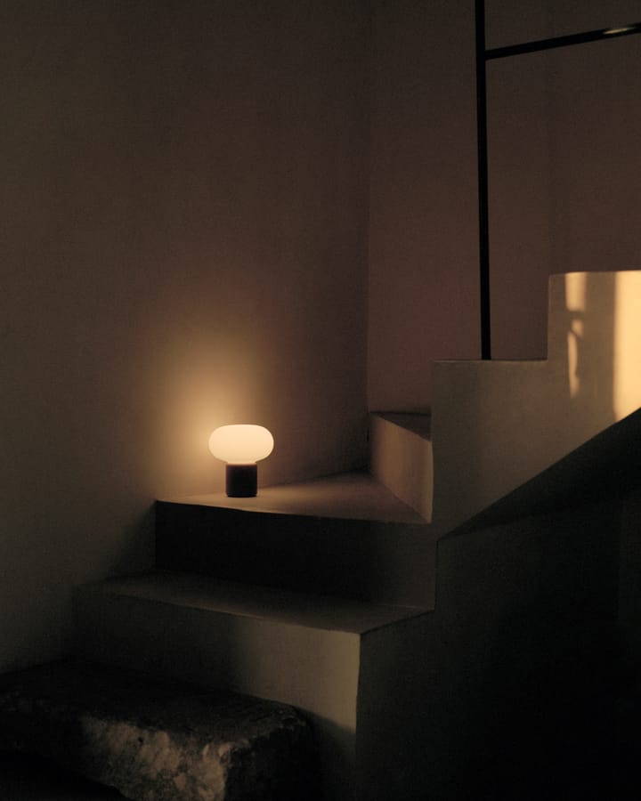 Przenośna lampa stołowa Karl-Johan, Cold black New Works
