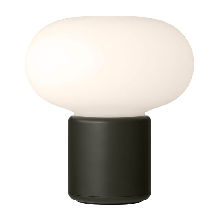 Przenośna lampa stołowa Karl-Johan, Forest green New Works