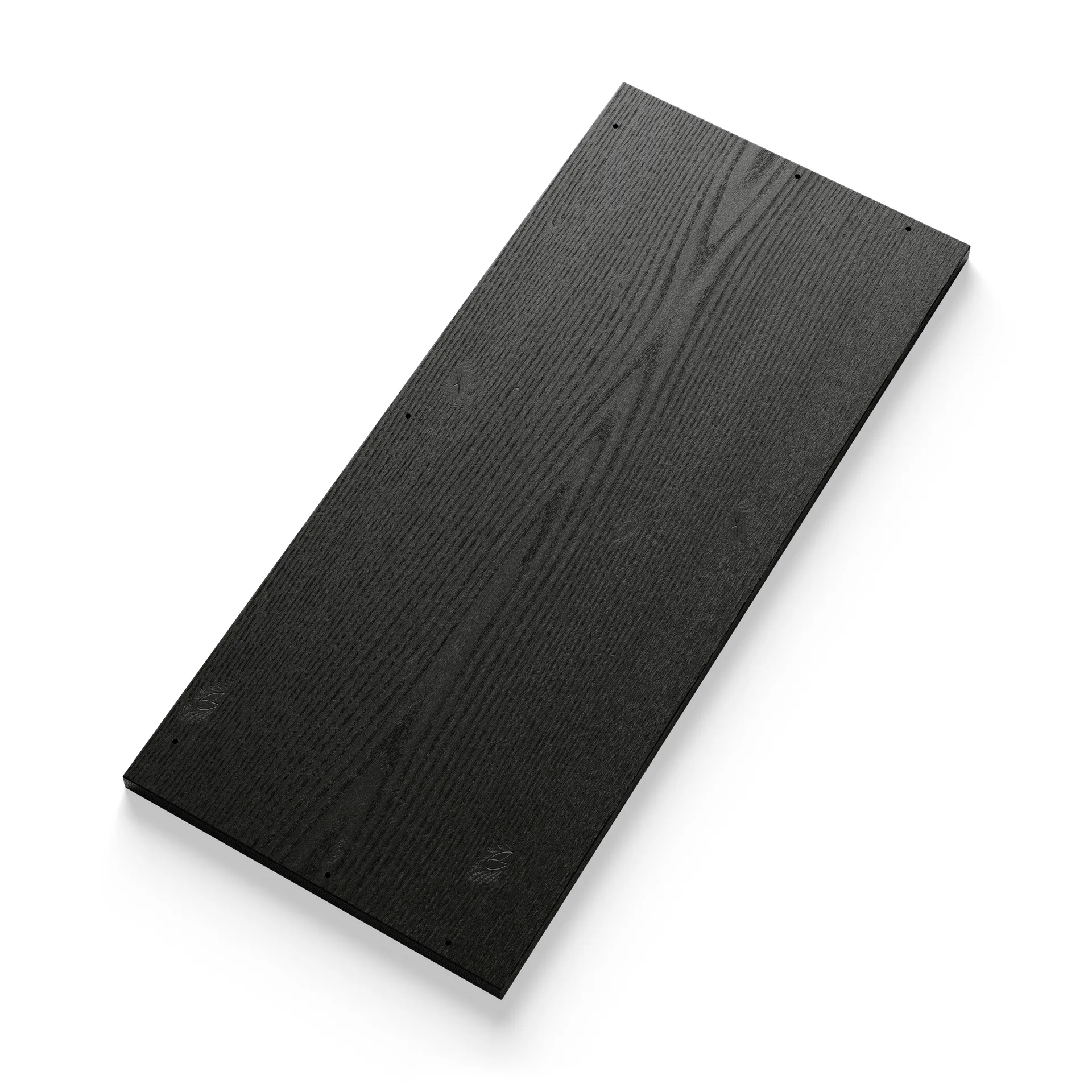 Pulpit na czasopisma New Works 35x80 cm, Czarny jesion New Works