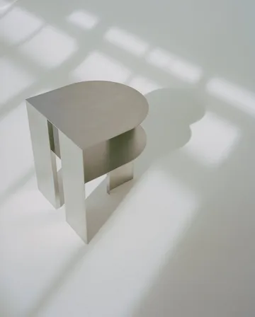 Rand stolik boczny - Stal nierdzewna - New Works