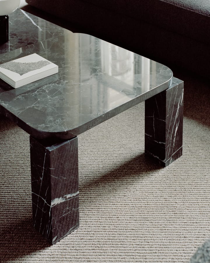 Stolik kawowy Atlas 60x60 cm, Costa black marble New Works