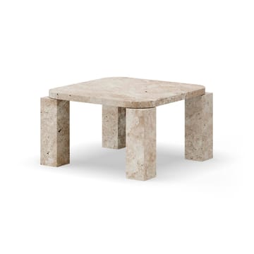 Stolik kawowy Atlas 60x60 cm - Unfilled Travertine - New Works