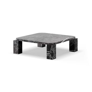 Stolik kawowy Atlas 82x82 cm - Costa Black marble - New Works